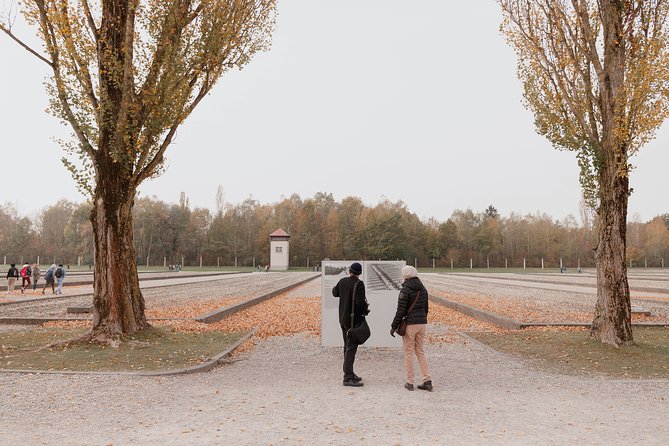 Dachau Concentration Camp Memorial Site Tour from Munich by Train - Entering the former camp compound