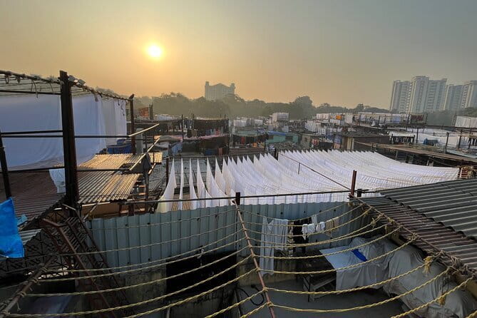 Dharavi Slum & Dhobi Ghat Mumbai: Private Guided Tour - Dhobi Ghat from the outside