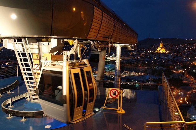 Dinner in Funicular Restaurant Complex at Mtatsminda Park from Tbilisi - Walking through Mtatsminda amusement park