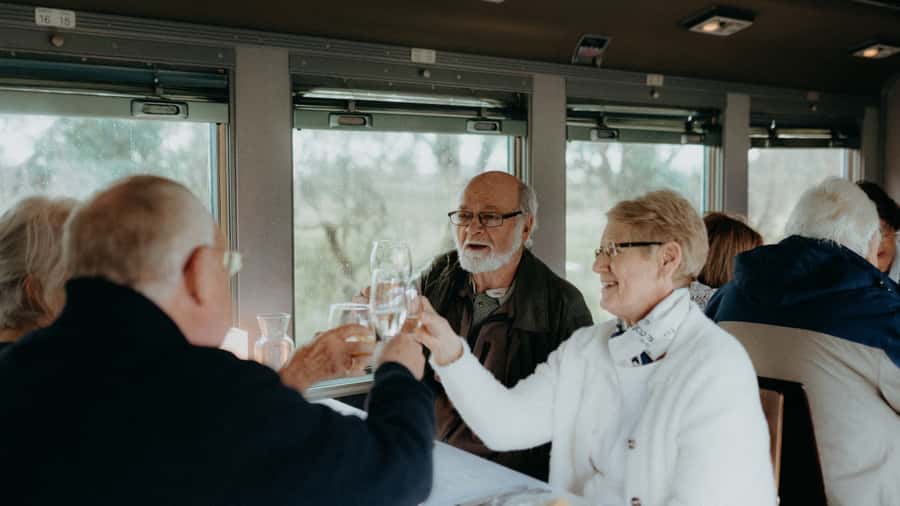 Drysdale: Restaurant Train Dining Experience - A five-course meal built around Victorian produce