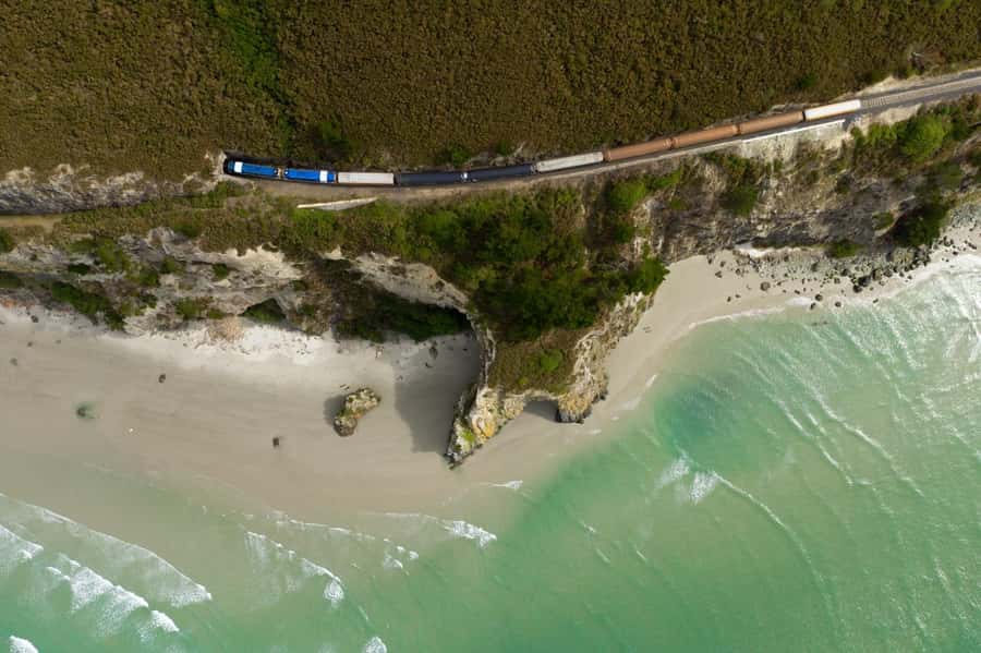 Dunedin: Scenic Railway Tour of Otago's Coastline - Along Deborah Bay and Blueskin Bay