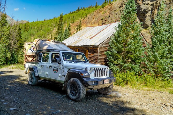 Durango Train and Silverton Jeep Tour Package - The morning road to Silverton
