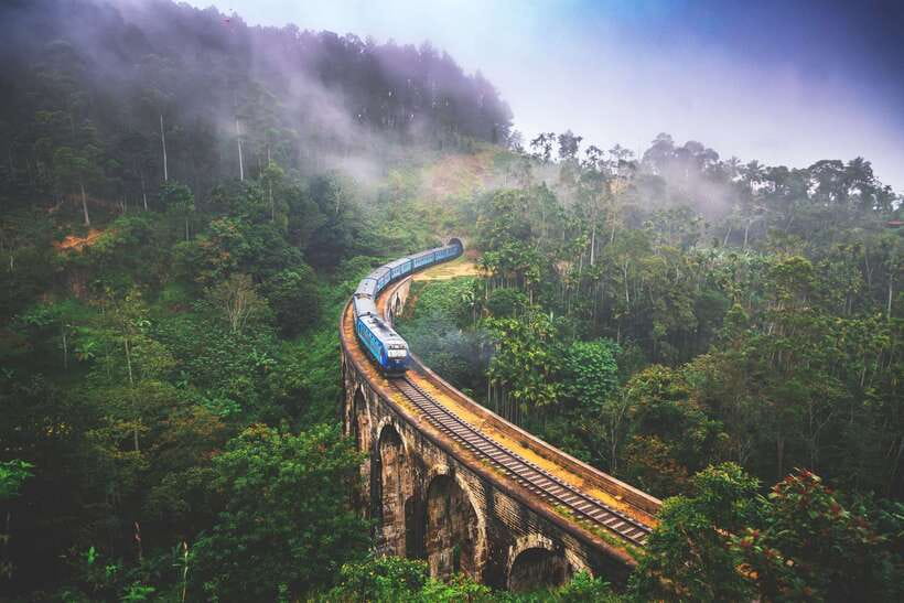 Ella Day Tour with Scenic Train Ride & Tea Plantation Visit - Ravana Falls for a quick mountain refresh