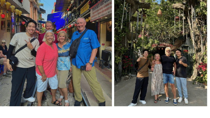 (EN/JP)Private tour with a local friend & Train Street visit - Meeting Hung at Phe La Coffee