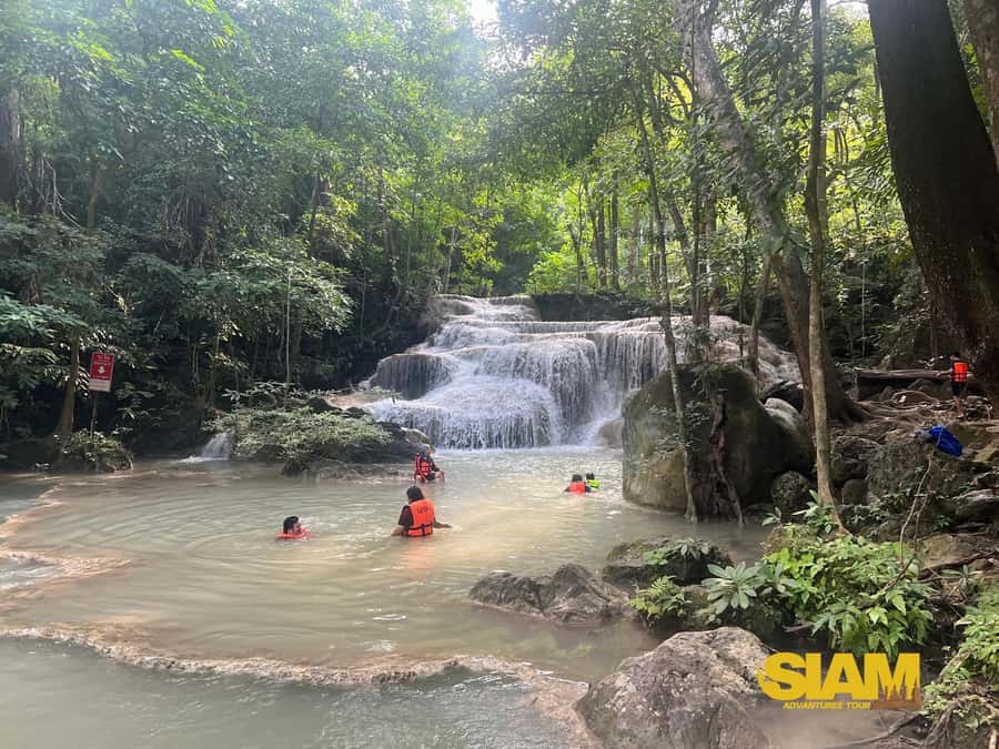 Erawan Waterfall, River Kwai & Railway Tour : From Bangkok - Leaving Bangkok for Kanchanaburi