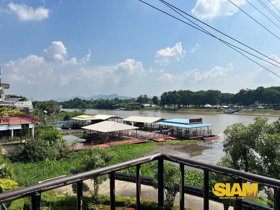 Erawan Waterfall, River Kwai & Railway Tour : From Bangkok - Riding the Death Railway beside the river