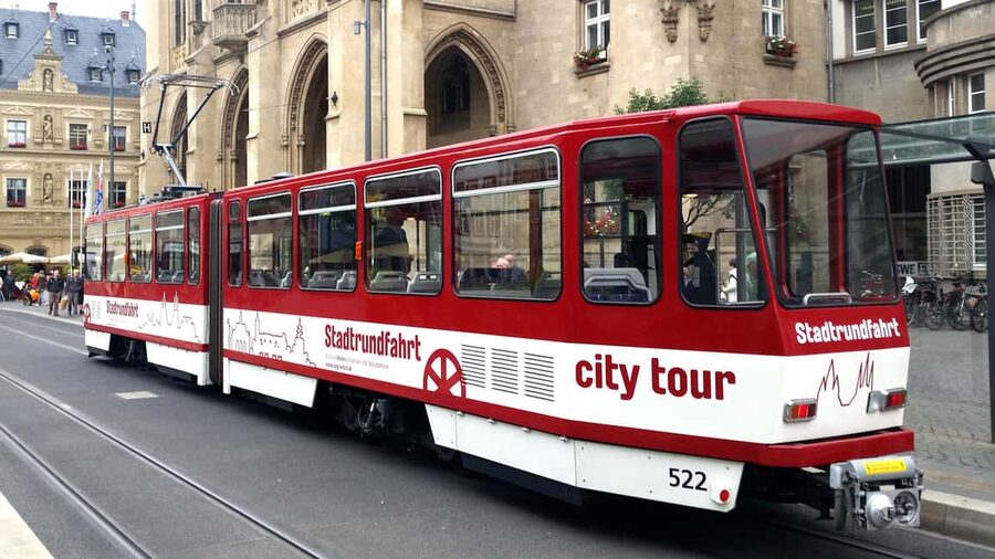 Erfurt Tour - City tour with the historic tram - Key points about Erfurt’s historic tram tour