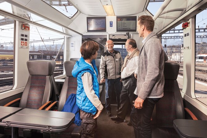 Exclusive Panoramic Train Journey though the Heart of Swiss - The private vehicle makes the route possible
