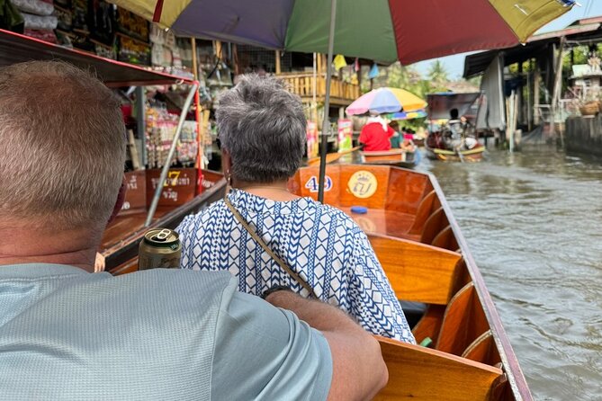 Floating Market and Railway Market Private Tour VIP Transport - Mae Klong Railway Market and the train line