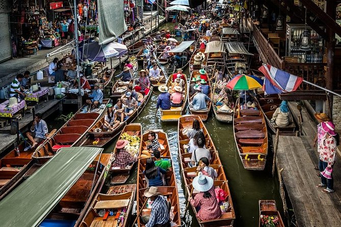 Floating Market & Railway Market Bangkok - The road to Damnoen Saduak