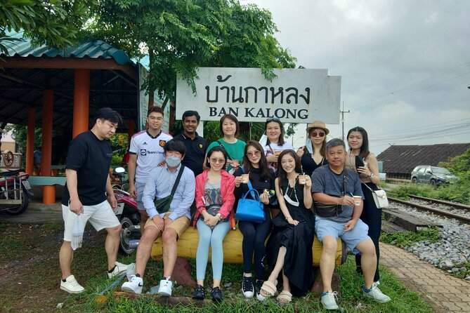 Floating & Railway Markets and Erawan Waterfall [Optional Luxury] - One day, five very different sides of western Thailand
