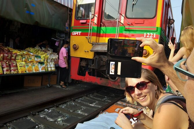 Floating & Railway Markets (Optional Mangrove Visit) Private Tour - Mae Klong and the train through the stalls