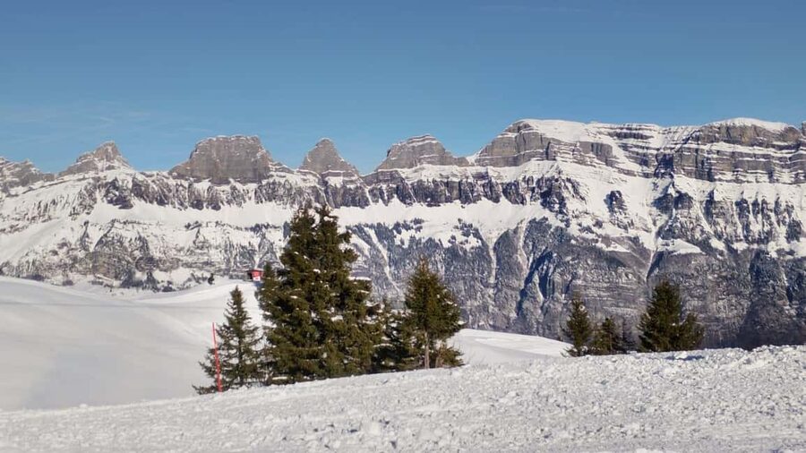 Flumserberg Day Trip: Train + Cable Car + Snow Fun - The train ride: lake views before the snow