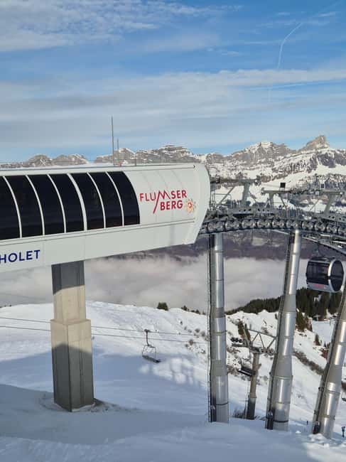 Flumserberg Day Trip: Train + Cable Car + Snow Fun - Meeting at Zürich HB under the station clock