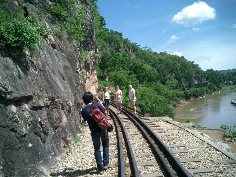 From Bangkok: Death Railway & River Kwai Bridge Private Tour - Lunch is a welcome practical break