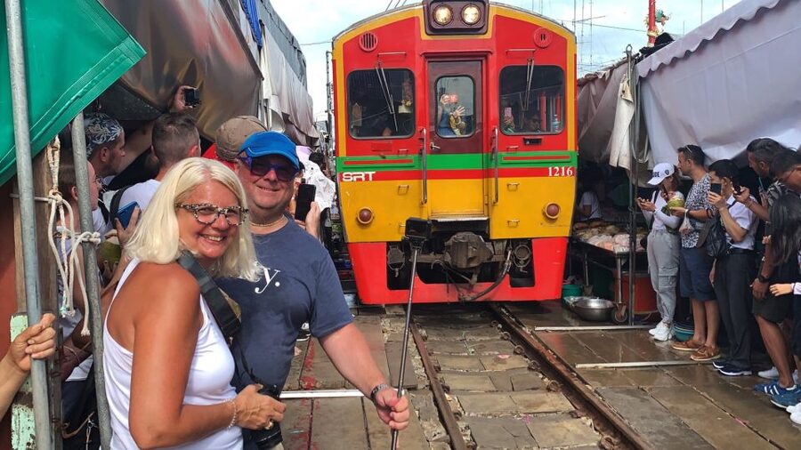 From Bangkok: Floating & Railway Markets Tour & Coconut Farm - What the salt field adds