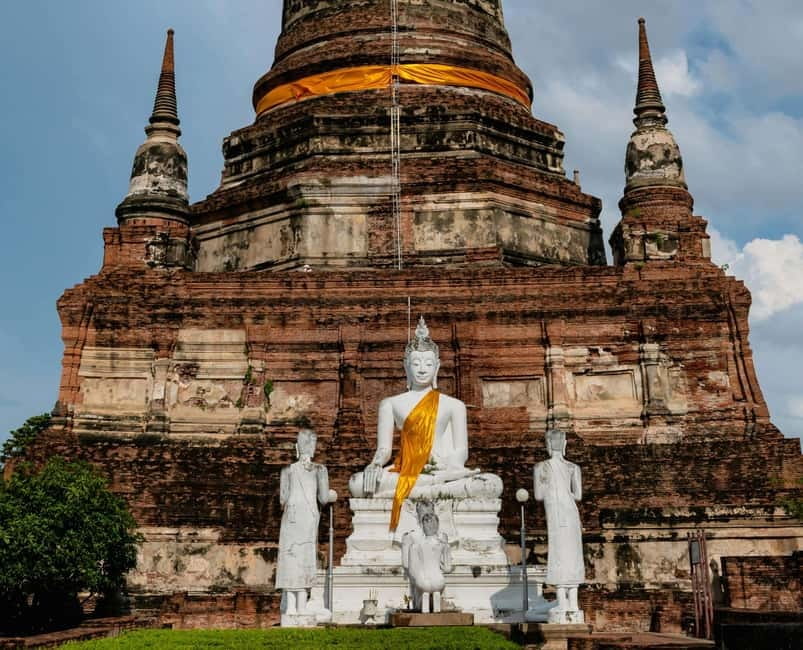 From Bangkok: Iconic Ayutthaya Tour By Rail, Road, and River - Key points to know before you book