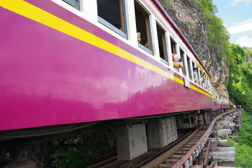 From Bangkok: Kanchanaburi War Cemetery and Death Railway.. - How dependable is the schedule?
