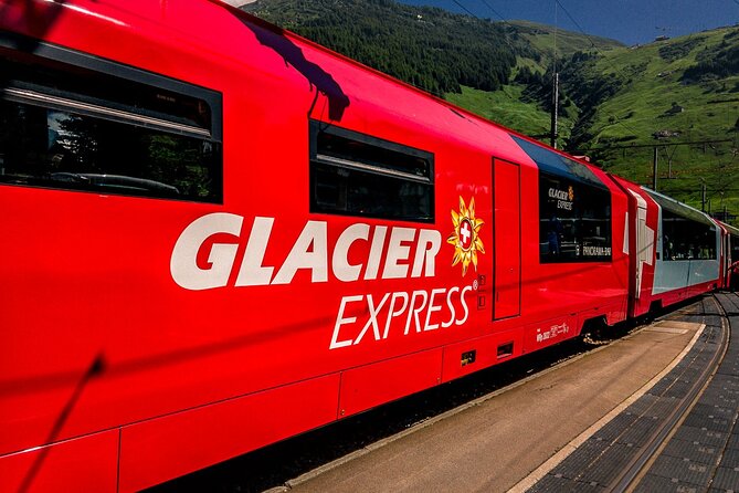 From Basel: Glacier Express, Swiss Alps Bern City in Private Trip - Lunch at your seat, with one important booking detail