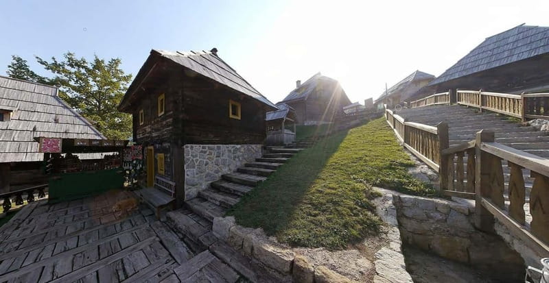 From Belgrade: Sargan 8 Railway and Wooden City 1 Day Tour - Drvengrad, the wooden village at Mećavnik
