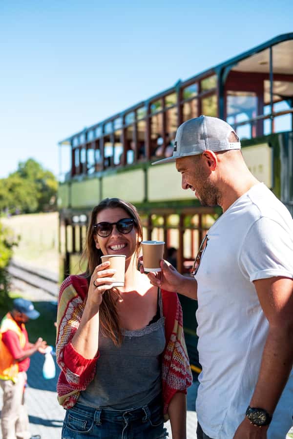 From Cape Town: Franschhoek Wine Tram Hop-on Hop-off - The coach ride through the Cape Winelands