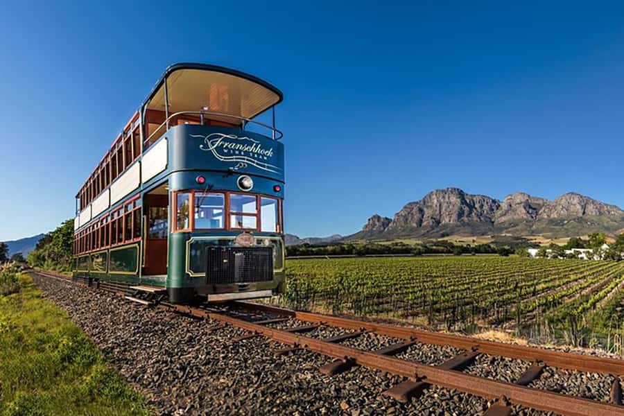From Cape Town: Full-Day Cape Winelands Taste Tour + Tram - Franschhoek and the vintage-style Wine Tram