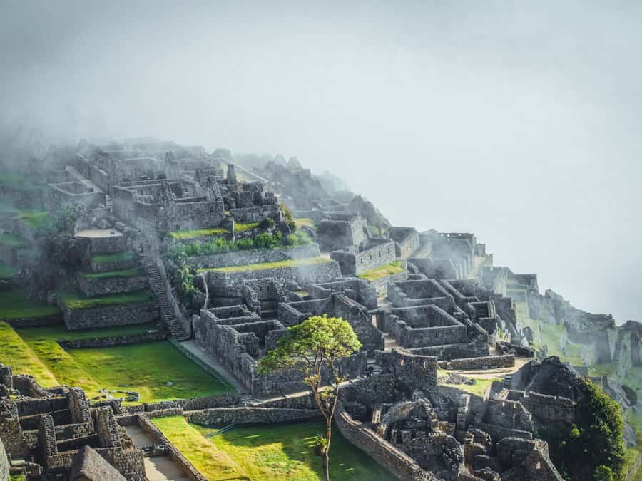 From Cusco: 2-Day Sacred Valley and Machupicchu by Train - Awana Kancha and the first sales stop