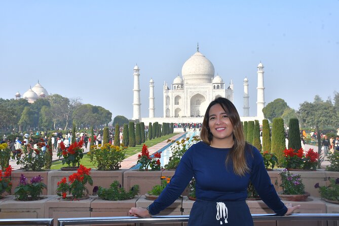 From Delhi: 2 Days Taj Mahal & Agra City Tour With Fatehpur Sikri - Mehtab Bagh and the Taj at sunset