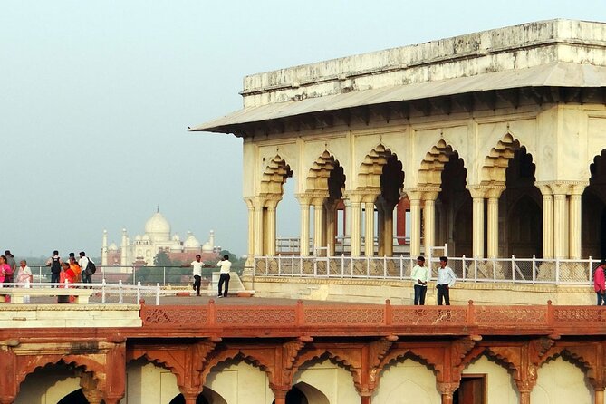 From Delhi: Private Taj Mahal & Agra Tour By SuperFast Train - Mehtab Bagh and the view across the Yamuna