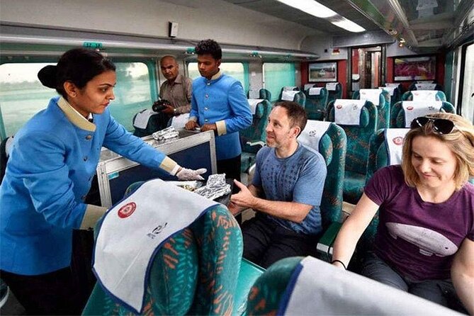 From Delhi : Taj Mahal & Agra Fort Tour by Luxury Express Train - Lunch before Agra Fort