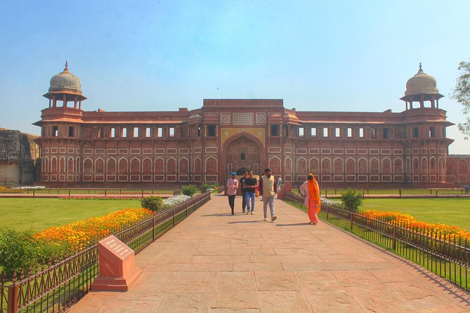 From Delhi Taj Mahal and Agra Fort Private Tour By India's fastest Train - The Taj Mahal from a morning arrival