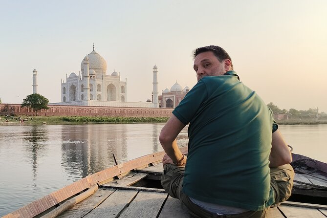 From Delhi: Taj Mahal and Agra tour by Superfast Train - Mehtab Bagh gives you the long view