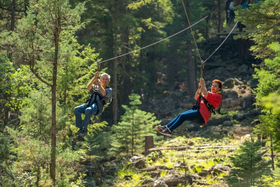 From Durango: All-Day Zipline Adventure with Train & Lunch - Meeting the Sky Rangers and learning the course