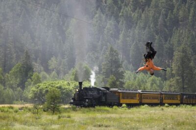 From Durango: All-Day Zipline Adventure with Train & Lunch