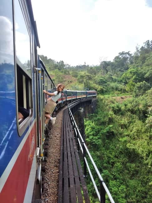 From Ella: Ella Unfogettable Day tour & Train Ride Tour - Ravana Falls, a quick roadside stop