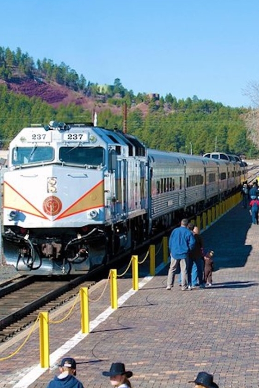 From Flagstaff: Grand Canyon Railroad Full-Day Guided Tour - Desert View Watchtower and the East Rim