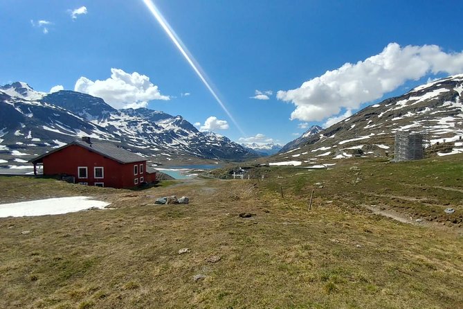 From Lake Como or Milan: Bernina Red Train Tour - Lake St. Moritz and a brief lakeside walk