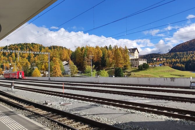 From Lake Como or Milan: Bernina Red Train Tour - Lake Silvaplana, water sports, and a short stop