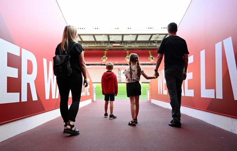 From London: Liverpool FC Stadium & Museum Rail Day Tour - Inside the stadium, from the press room to the tunnel