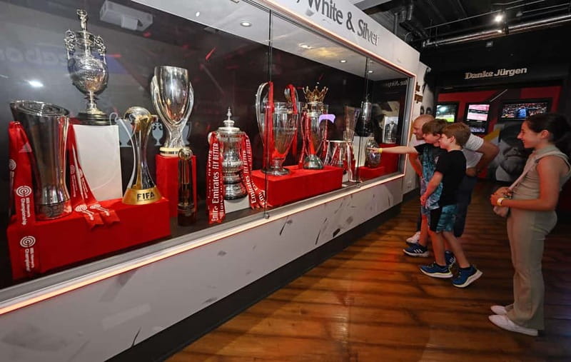 From London: Liverpool FC Stadium & Museum Rail Day Tour - The Liverpool FC Story museum