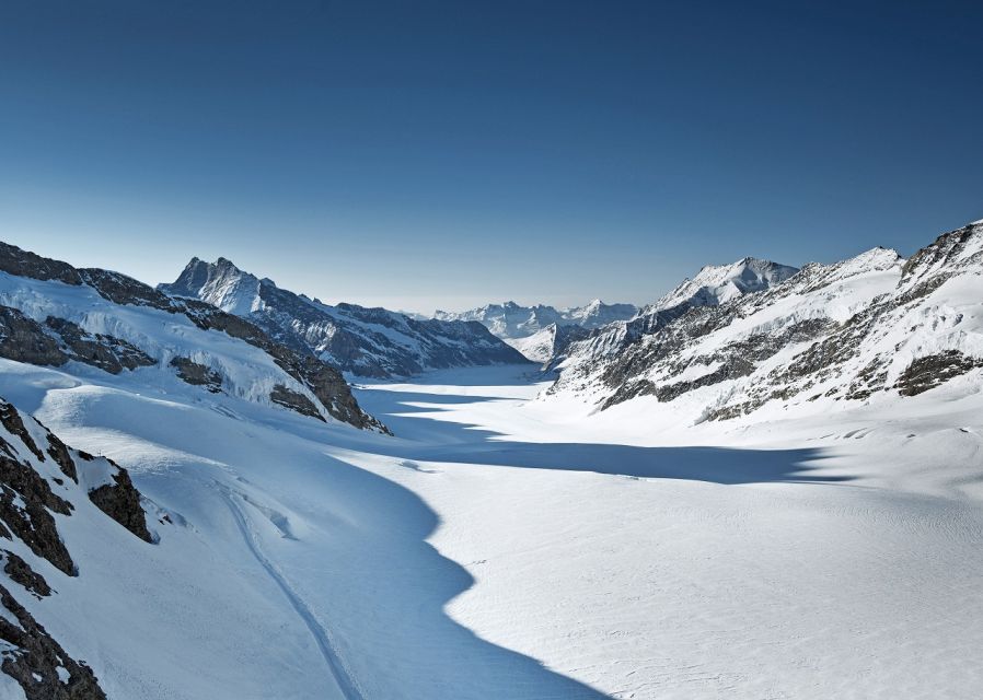 From Lucerne: Day Trip to Jungfraujoch – Top of Europe - Riding the cogwheel train into Jungfraujoch
