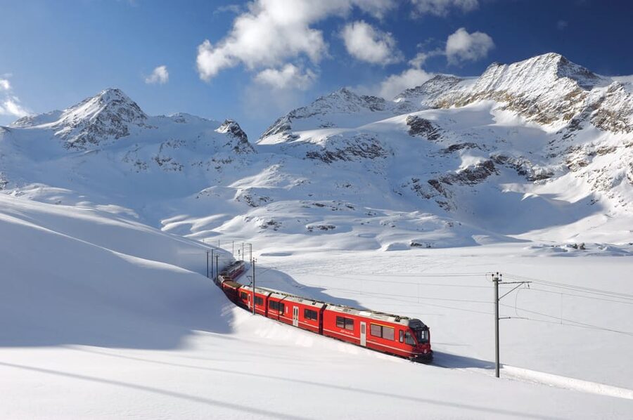 From Milan: Bernina Red Train to St Moritz Guided Tour - Starting in Milan at Piazza della Repubblica