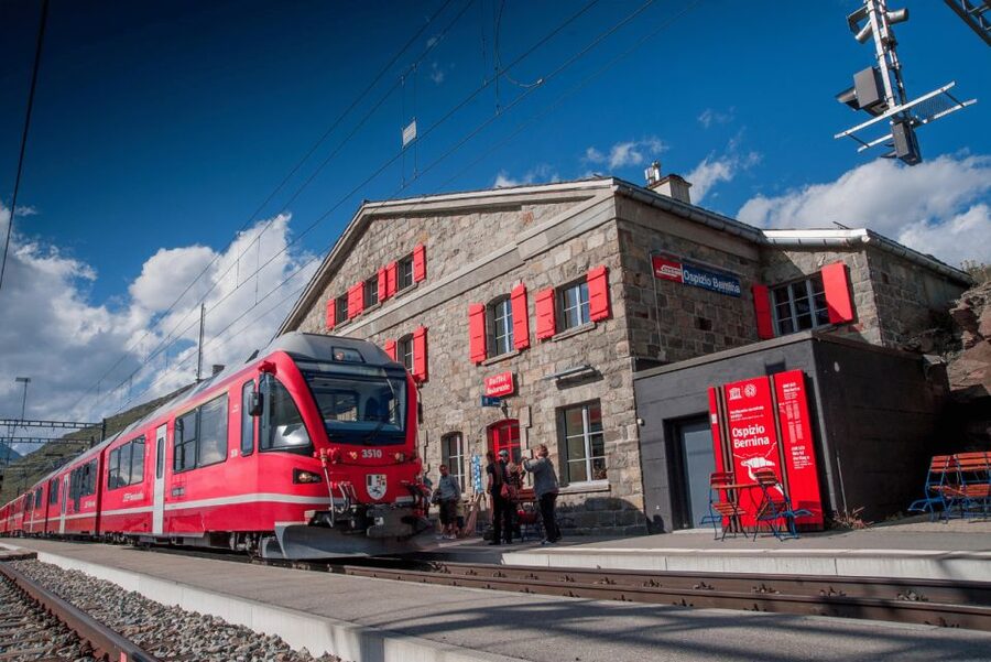 From Milan: Round-Trip Bernina Red Train to Saint Moritz - Leaving Milano Centrale for Tirano