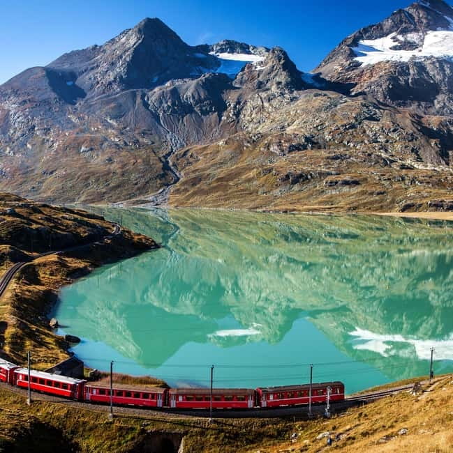 From Milan: Scenic Alps Day Trip with Bernina Train Ride - Lake Como gives the morning an Italian opening