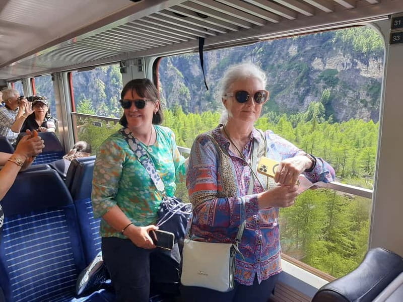 From Milan: Scenic Alps Day Trip with Bernina Train Ride - The return route keeps the scenery going