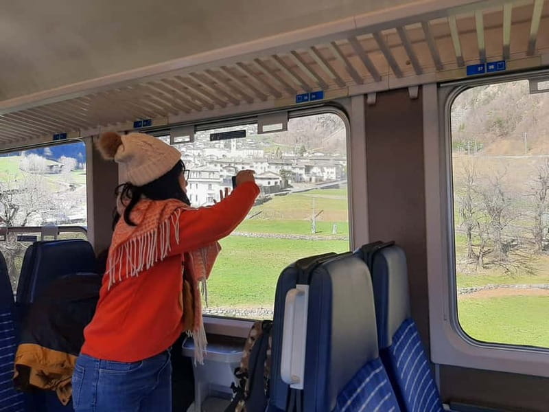 From Milan: Scenic Alps Day Trip with Bernina Train Ride - Meeting at Milan Central Station