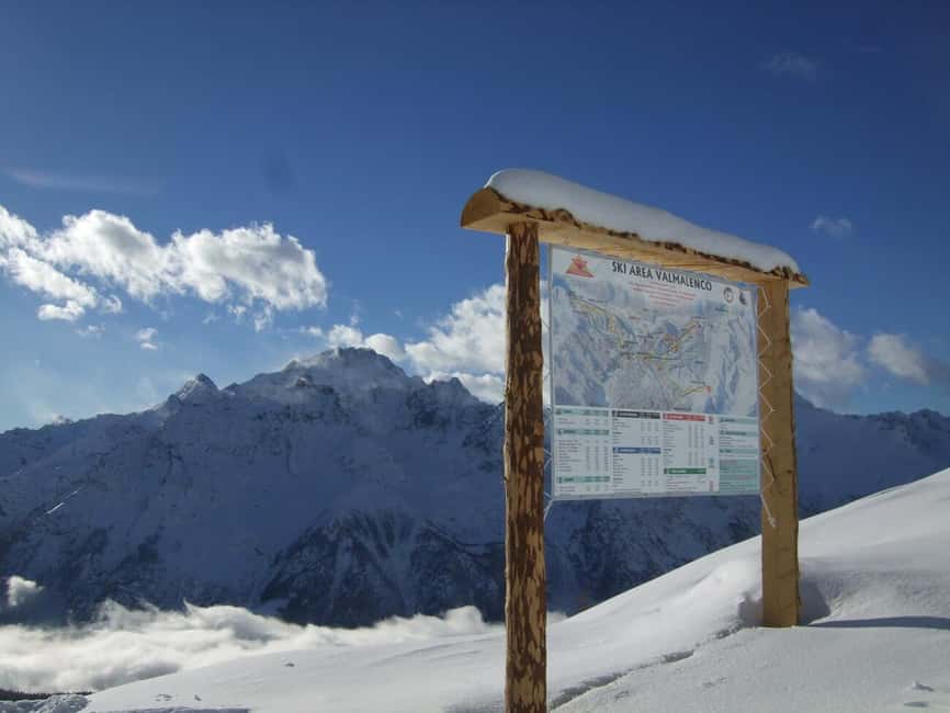 From Milan: Valmalenco 1-day Ski Pass with Train and Shuttle - The early Milan departure matters
