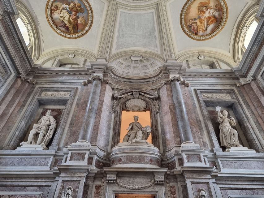 From Naples: Caserta Palace Ticket and Train with Audioguide - Walking through Reggia Park