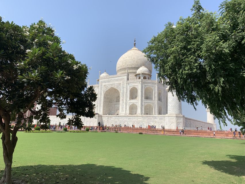 From New Delhi : Tajmahal Tour by Train All Inclusive - Agra Fort and the Mughal view across the river