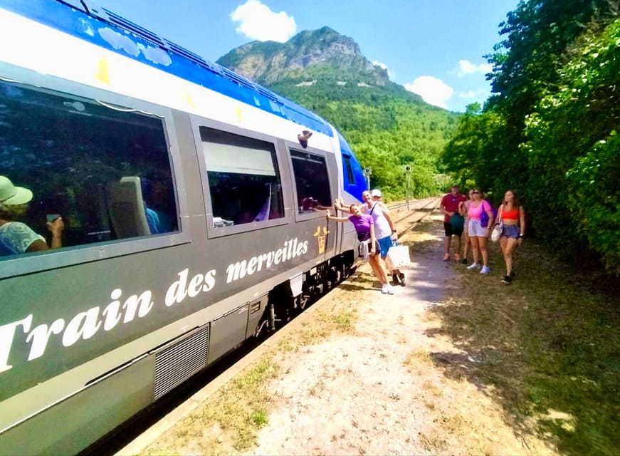 From Nice: Historic Train Ride & Alps Villages - The second train section and a different kind of village